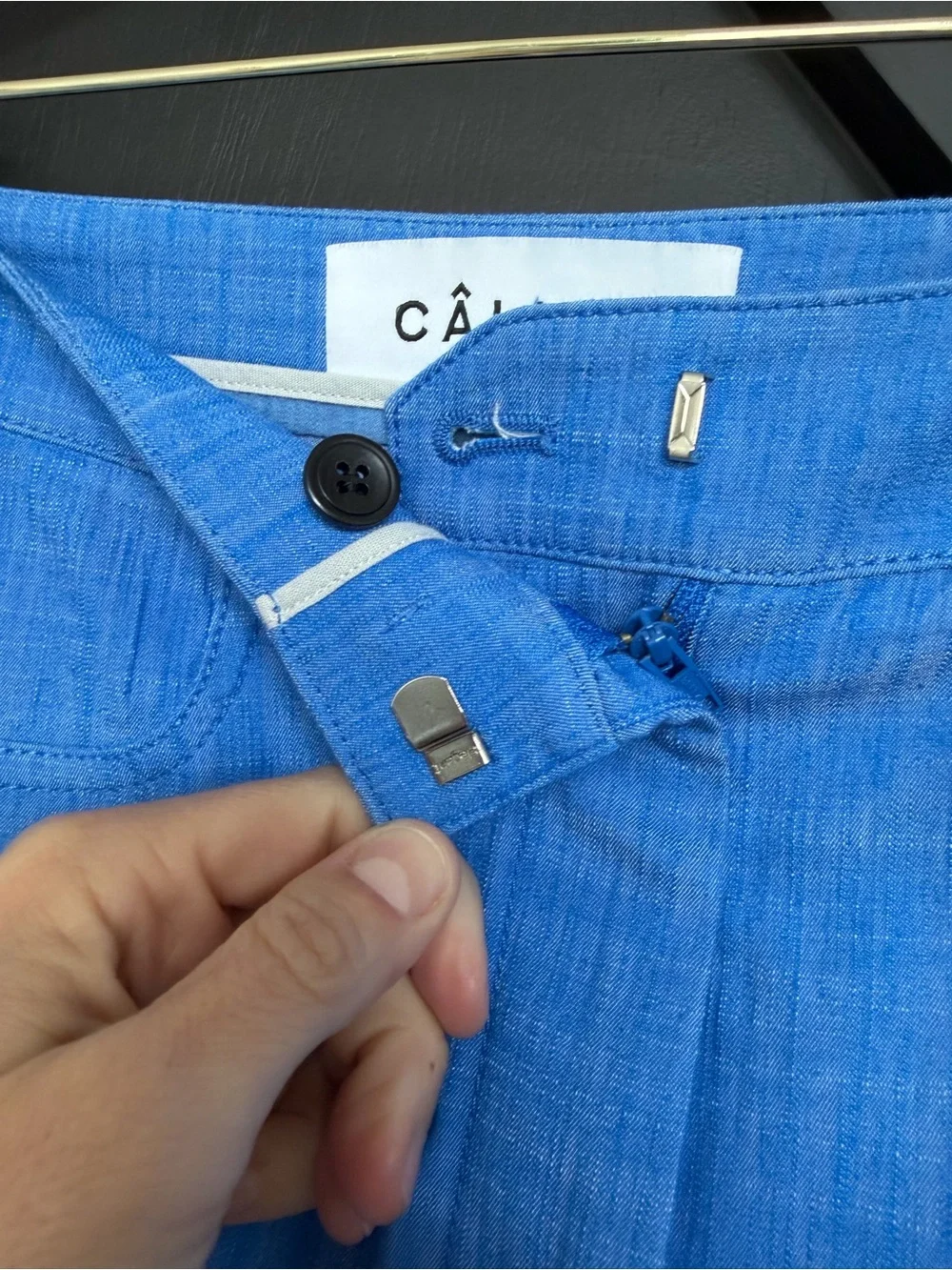 Callas Milano Tonne Stretch Jean in Bright Indigo, Size 40 (US 4 / Small)